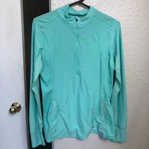 Mint Green Quarter Zip